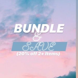 BUNDLE ITEMS TO SAVE MONEY!